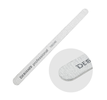 Двостороння пилка 'Крапля' (150/240 гріт.) - Nailfile Designer