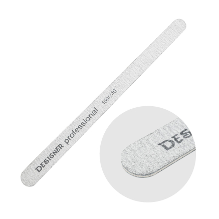 Двостороння пилка 'Крапля' (150/240 гріт.) - Nailfile Designer