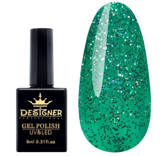 Гель-лак Designer Party Time - L317 'Блискучий ментоловий'