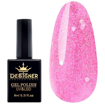 Гель-лак Designer Party Time - K288 'Рожевий цукор'
