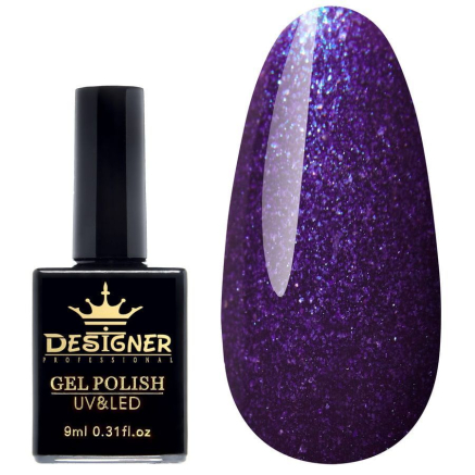 Гель-лак Designer N369 'Ніч темна'