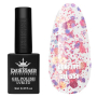 Гель лак Confetti 534 Designer (9мл.) - з конфетті різних розмірів