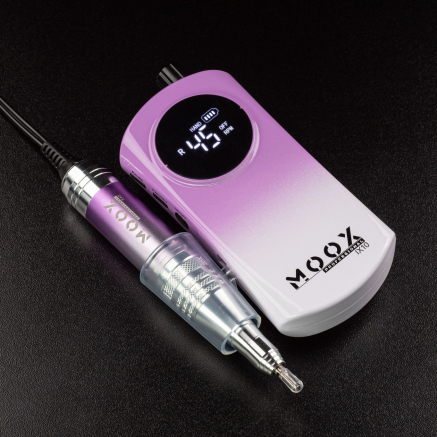 Фрезер Мокс IX10 (Gradient Purple) на акуммуляторі 45 000 об/хв. та 35 W. для манікюру та педикюру Фрезер Мокс IX10 (Gradient Purple) на акуммуляторі 45 000 об/хв. та 35 W. для манікюру та педикюру