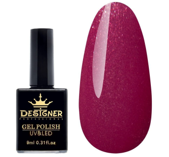 Гель-лак Designer Platinum Lux - N363 'М'який бордовий'