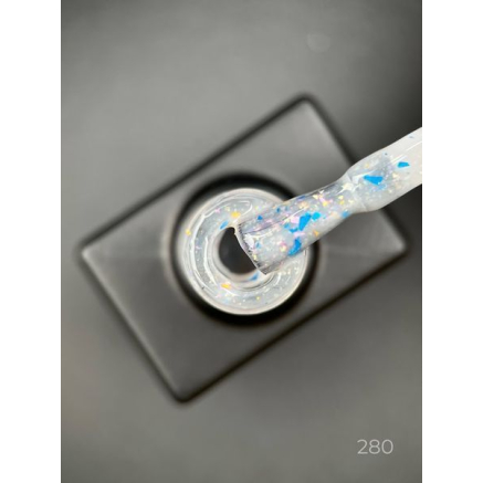 Кольорова база Potal yogurt base 280 Designer (9 мл.) - з кольоровою поталлю