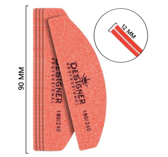 Бафик полумесяц (Красный 180/240 грит.) - Designer