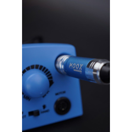 Фрезер Мокс X104 (Sky blue) на 45 000 об/хв. та 65W. для манікюру та педикюру Фрезер Мокс X104 (Sky blue) на 45 000 об/хв. та 65W. для манікюру та педикюру
