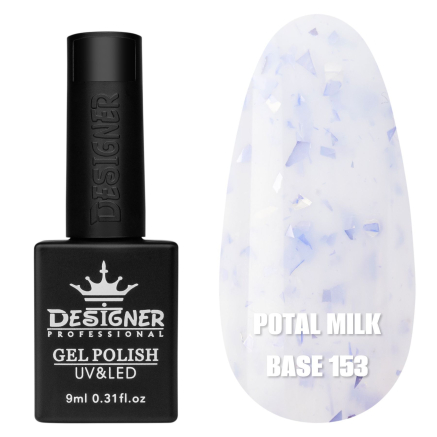 Молочна база Potal milk base 153 Designer (9 мл.) - з пластівцями юкі