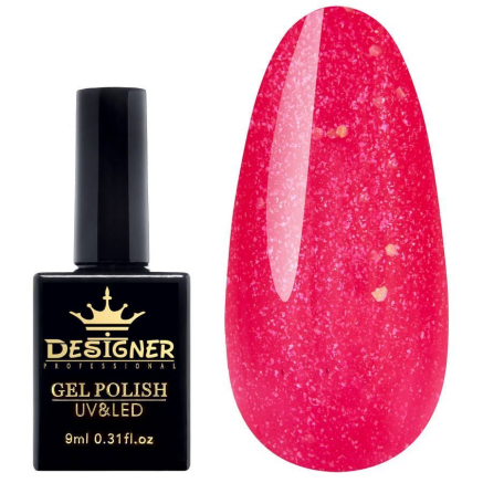 Гель-лак Designer Diamond Kingdom - M332 'Полуниця в цукрі'