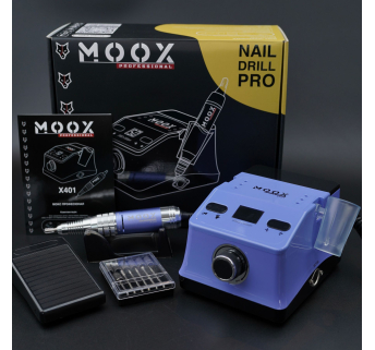 Фрезер Мокс X401 (Purple) на 50 000 об/хв. та 70W. для манікюру та педикюру