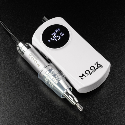 Фрезер Мокс IX10 (White) на акуммуляторі 45 000 об/хв. та 35 W. для манікюру та педикюру