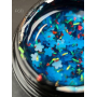 Foil flower gel FG11 (5 мл) Designer - гель з квіточками з фольги