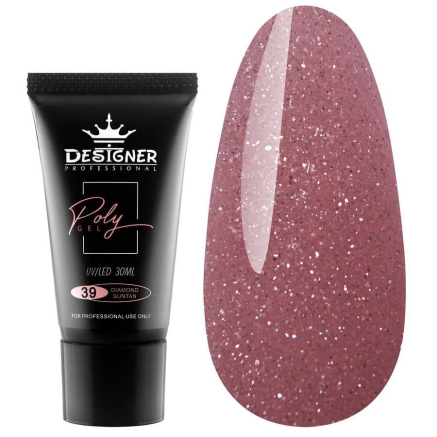 Полігель 30 мл Designer Diamond Suntan №39