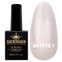 Гель-лак Aurora №1, 9 мл., Designer (Ефект втирання)
