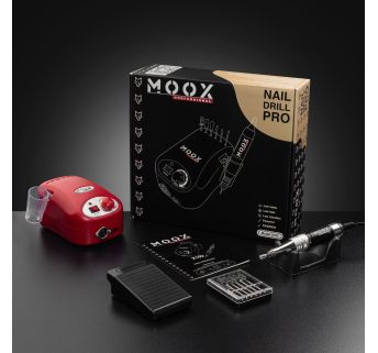 Фрезер Мокс X102 (Червоний) на 45 000 об/хв. та 65W. для манікюру та педикюру