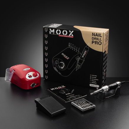 Фрезер Мокс X102 (Червоний) на 45 000 об/хв. та 65W. для манікюру та педикюру Фрезер Мокс X102 (Червоний) на 45 000 об/хв. та 65W. для манікюру та педикюру