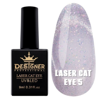 Гель-лак Laser Cat Eye №5, 9 мл., Designer (Котяче око)