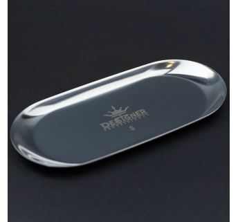 Металевий лоток для інструментів 18 х 8.7 см. Designer - S Silver