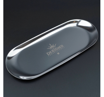 Металевий лоток для інструментів 23 х 9.8 см. Designer - М Silver