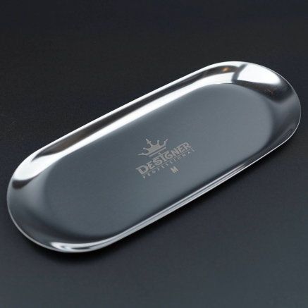 Металевий лоток для інструментів 23 х 9.8 см. Designer - М Silver