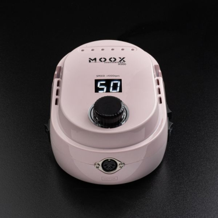 Фрезер Мокс X550 (Pink) на 50 000 об/хв. та 70W. для манікюру та педикюру