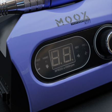 Фрезер Мокс X777 (Purple) на 50 000 об/хв. та 70W. для манікюру та педикюру Фрезер Мокс X777 (Purple) на 50 000 об/хв. та 70W. для манікюру та педикюру