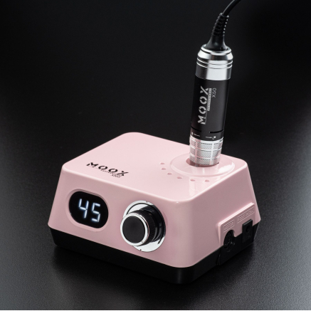 Фрезер Мокс X503 (Pink) на 45 000 об/хв. та 70W. для манікюру та педикюру Фрезер Мокс X503 (Pink) на 45 000 об/хв. та 70W. для манікюру та педикюру
