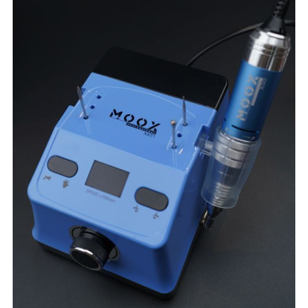 Фрезер Мокс X401 (Sky blue) на 50 000 об/хв. та 70W. для манікюру та педикюру Фрезер Мокс X401 (Sky blue) на 50 000 об/хв. та 70W. для манікюру та педикюру