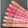 Кольорова база Sky base 201 Designer (9 мл.) - із золотою поталлю