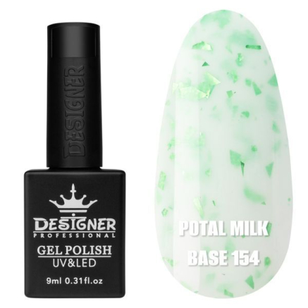 Молочна база Potal milk base 154 Designer (9 мл.) - з пластівцями юкі