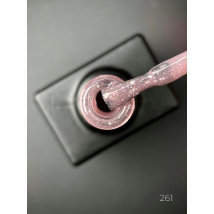 Базове покриття Diamond Base 261 Designer (9 мл.) - с легким світловідбивним ефектом