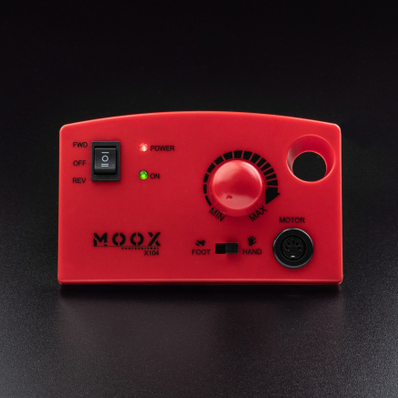 Фрезер Мокс X104 (Червоний) на 45 000 об/хв. та 65W. для манікюру та педикюру