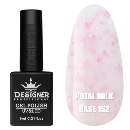 Молочна база Potal milk base 152 Designer (9 мл.) - з пластівцями юкі