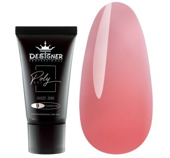 Полігель 30 мл Designer Tender Pink №9