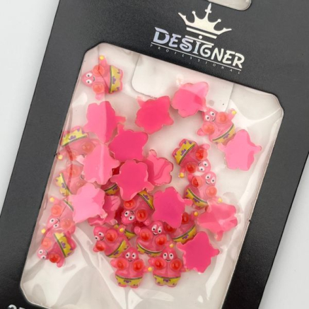 3D декор для об'ємного дизайну нігтів 'Патрік' Designer - K5