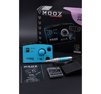 Фрезер Мокс X104 (Light blue) на 45 000 об/хв. та 65W. для манікюру та педикюру