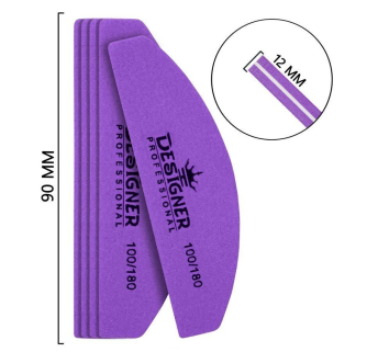 Бафік півмісяць (Фіолетовий 100/180 грит.) - Designer