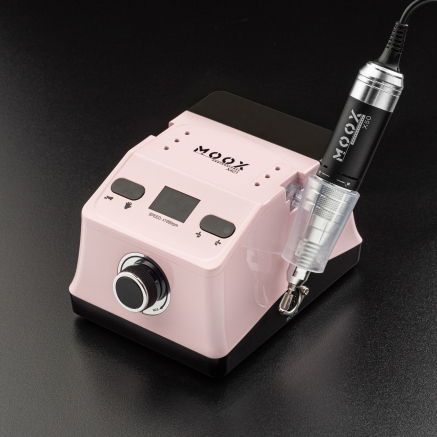 Фрезер Мокс X401 (Pink) на 50 000 об/хв. та 70W. для манікюру та педикюру Фрезер Мокс X401 (Pink) на 50 000 об/хв. та 70W. для манікюру та педикюру