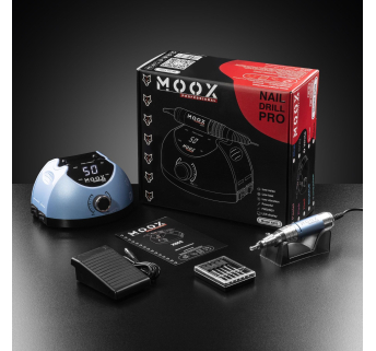 Фрезер Мокс X802 (Blue) на 50 000 об/хв. та 65W. для манікюру та педикюру