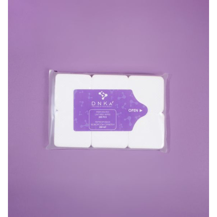 Перфоровані безворсові серветки DNKa’ Perforated Lint Free Wipes, 200 pcs
