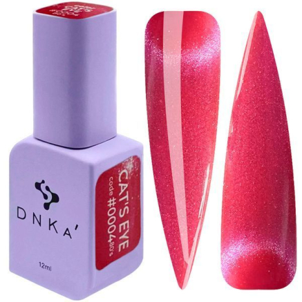 DNKa' Color Gel Polish Cat's Eye #0004 80's Hema/TPO free