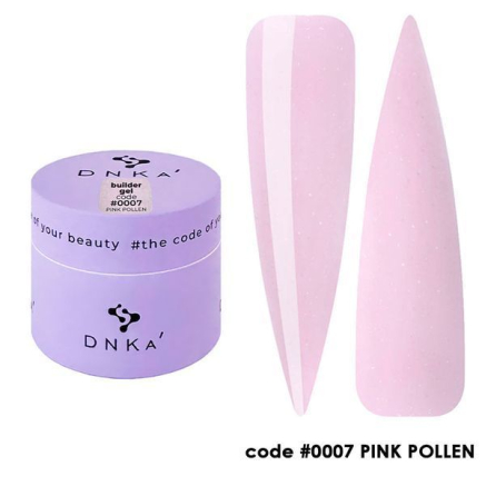 DNKa' Builder Gel #0007 Pink Pollen DNKa' Builder Gel #0007 Pink Pollen