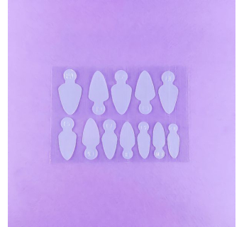 DNKa' Professional nail molds, 36pcs #0002