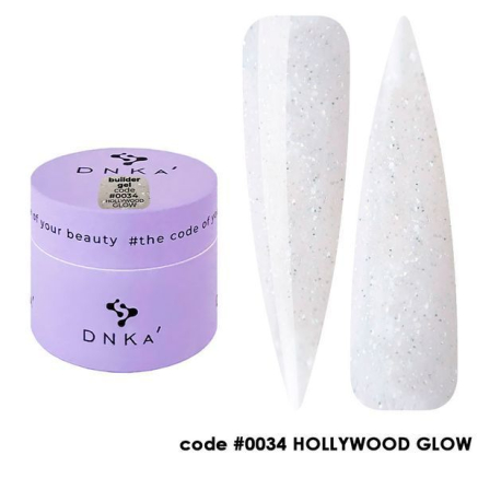 DNKa' Builder Gel #0034 Hollywood Glow