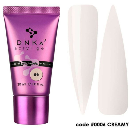 DNKa' Аcryl Gel #0006 Creamy (tube) DNKa' Аcryl Gel #0006 Creamy (tube)