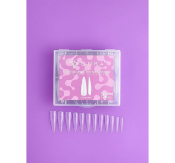 Верхні форми DNKa' Top Nail Forms Almond,120pcs
