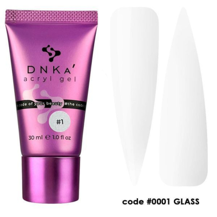 DNKa' Аcryl Gel #0001 Glass (tube) DNKa' Аcryl Gel #0001 Glass (tube)