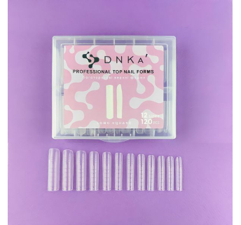 DNKa' Top Nail Forms Long Square, 120pcs