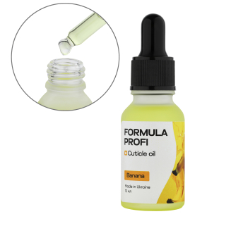 Масло для кутикулы Банан - 15мл, Formula Profi