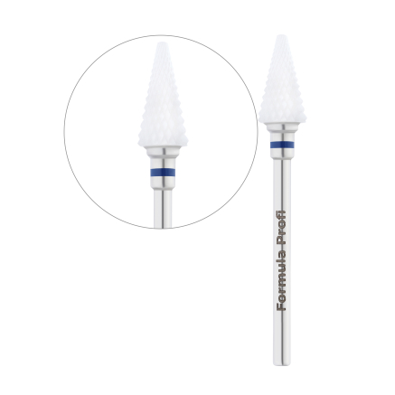 Керамічна фреза Конус гострий (Синя), Formula Profi Керамічна фреза Конус гострий (Синя), Formula Profi